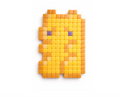 Lemon Gummy Bear · Original Pixel Art Mosaic Wall Decor