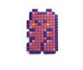 Grape Gummy Bear · Original Pixel Art Mosaic Wall Decor